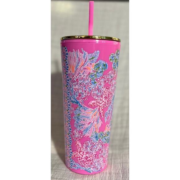 Lilly Pulitzer Water Cup - Picture 1 of 7